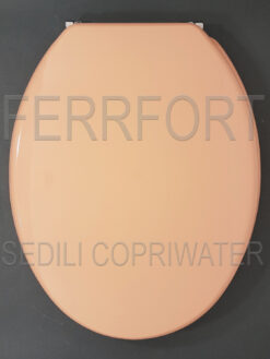 UNIVERSAL CORAL PINK TOILET SEAT