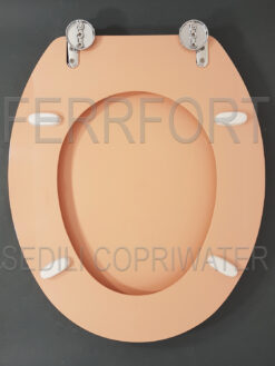 UNIVERSAL CORAL PINK TOILET SEAT