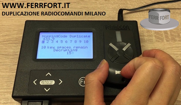 Duplicazione Radiocomandi Box e Cancelli dal 1961 a Milano