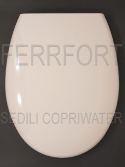 TOILET SEAT BOWL+50/55 GLOBO THERMOSETTING DUROPLAST WHITE