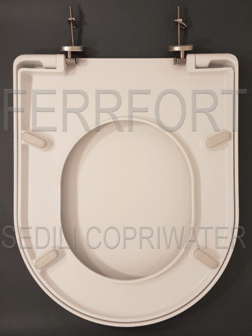 TOILET SEAT SUBWAY VILLEROY & BOCH THERMOSETTING DUROPLAST WHITE