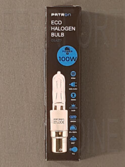 HALOGEN BULB LAMP HALOLUX CERAMIC 100W B15D 230V