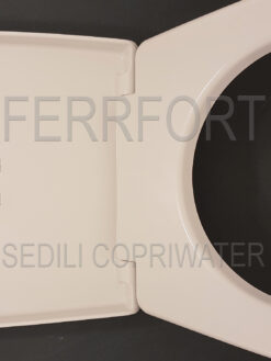 SEDILE COPRIWATER PRATICA AZZURRA SOFT CLOSE IN TERMOINDURENTE DUROPLAST BIANCO