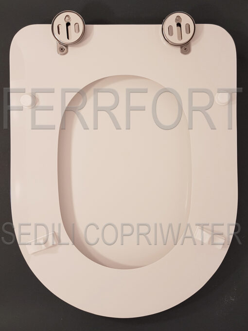 TOILET SEAT FLAVIA GLOBO WHITE