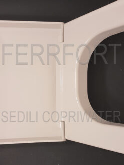 SEDILE COPRIWATER TERMOINDURENTE DUROPLAST STONE 53-56 GLOBO CERNIERE SOFT CLOSE BIANCO