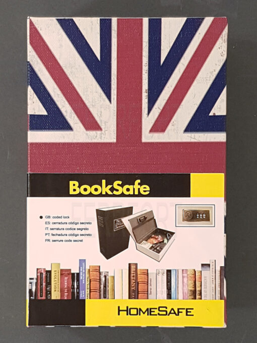 BOOK SHAPED SAFE NUMBER COMBINATION